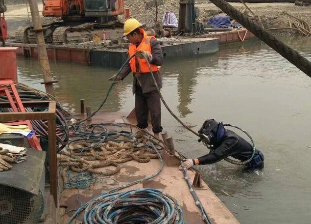 龙潭潜水封堵打捞
